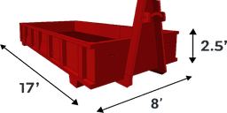 10 Yard Heavy Duty Dumpster icon