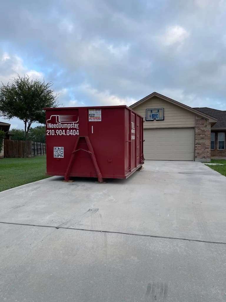 Professional dumpster rental services in Converse