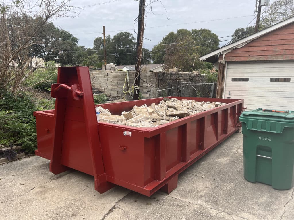 10 Yard heavy duty dumpster for commercial purposes